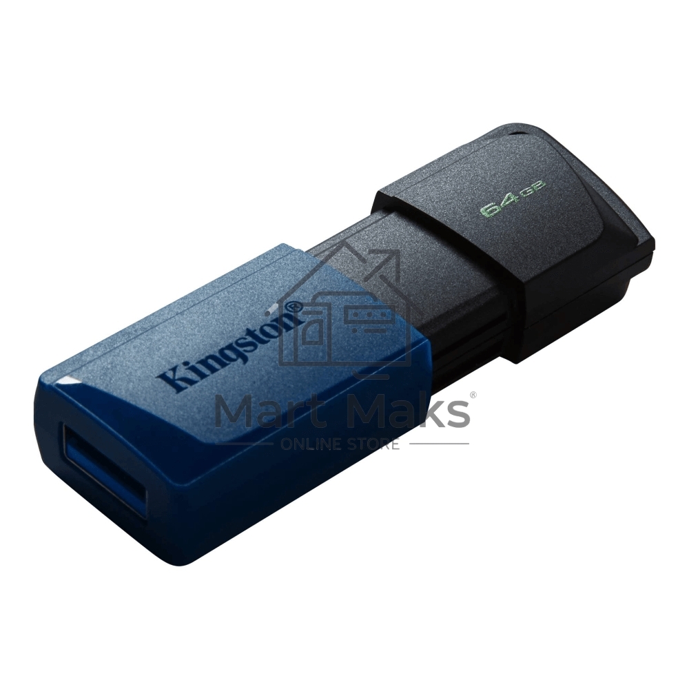 Флешка USB R/W R/W Kingston 64Gb DataTraveler Exodia M DTXM/64GB USB3.0 черный/синий
