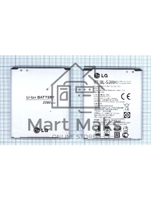 Аккумуляторная батарея BL-53RH для LG Optimus GJ E975W