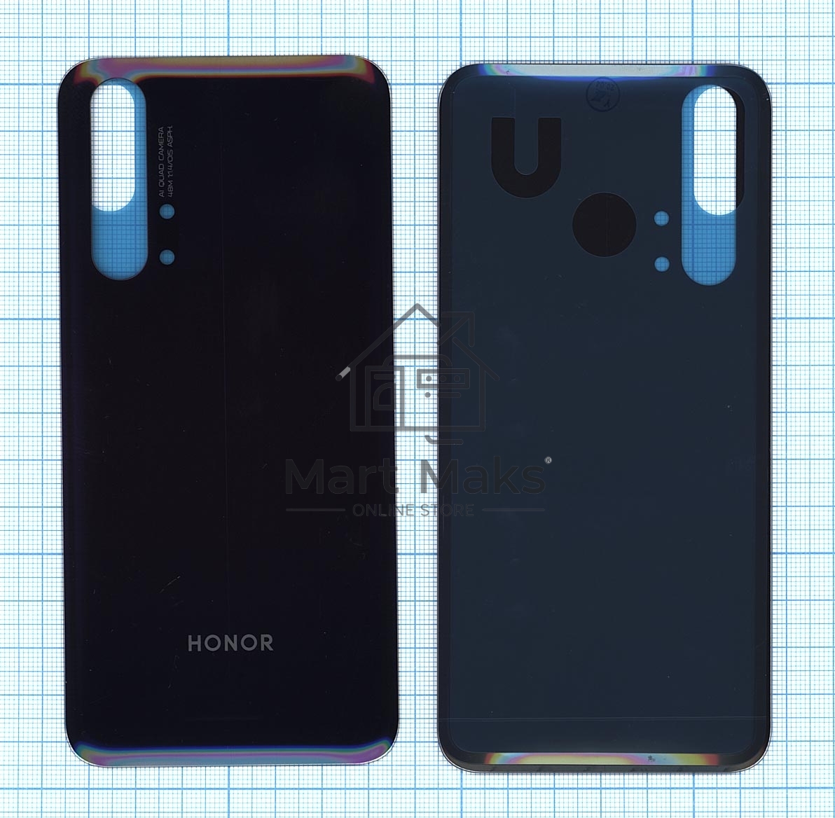 Задняя крышка для Huawei Honor 20 Pro  сиреневый