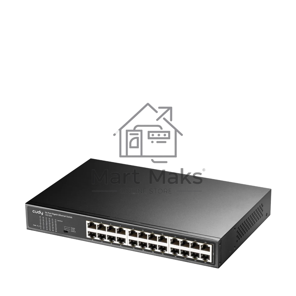Коммутатор Cudy GS1024 (L2) 24x1Гбит/с неуправляемый