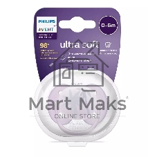 Пустышка Philips Avent ultra soft, пальмы, 0-6 мес., 1 шт.