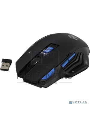 Мышь беспроводная Dialog Gan-Kata MRGK-14U черный, 1600 dpi, радиоканал, USB, кнопки - 6