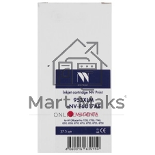 Картридж струйный NVPrint 953XLM (NV-F6U17AE) Magenta для HP OfficeJet Pro 7720, 7730, 7740, 8210, 8218, 8710, 8715, 8720, 8725, 8730 (1600 стр)