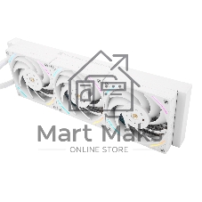Система жидкостного охлаждения Thermalright Elite Vision 360 (360mm, LED, White, ARGB/Fans: 3x120mm, 69CFM, 27dBA, 2150RPM/Pump height 63mm, Rad thickness 27mm/S: 1700, 1200, 1851, 115X, 2011, 2066, AM5, AM4)