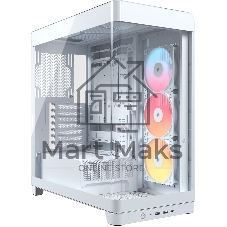Корпус Corsair 4500X RS-R ARGB White, Midi-Tower, белый, 3 x 120 мм