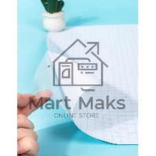 Пленка Deli EH831 Uspire для книги с липк.сл. ПП гладкая прозр. 500х3000