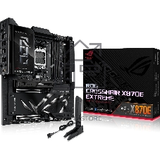 Материнская плата ASUS ROG CROSSHAIR X870E EXTREME, AM5, AMD X870E, 4xDDR5, 4xSATA, 5xM.2, 1xPCIe 5.0 x16, HDMI, 2x10Gb LAN, USB Type-C, Wi-Fi 7, Bluetooth, 2x3.5 мм, 7.1, E-ATX
