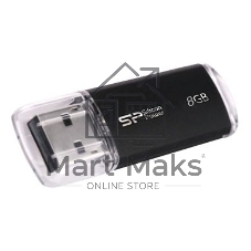 Флешка USB Silicon Power R/W 8Gb Ultima II-I Series SP008GbUF2M01V1K USB 2.0 черный