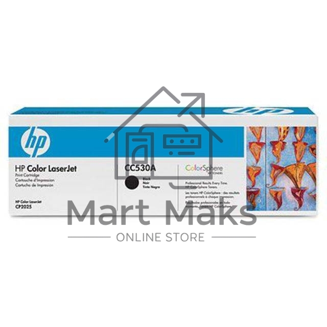 Картридж лазерный HP CC530A черный для LJ CP2025/CM2320 3500стр.