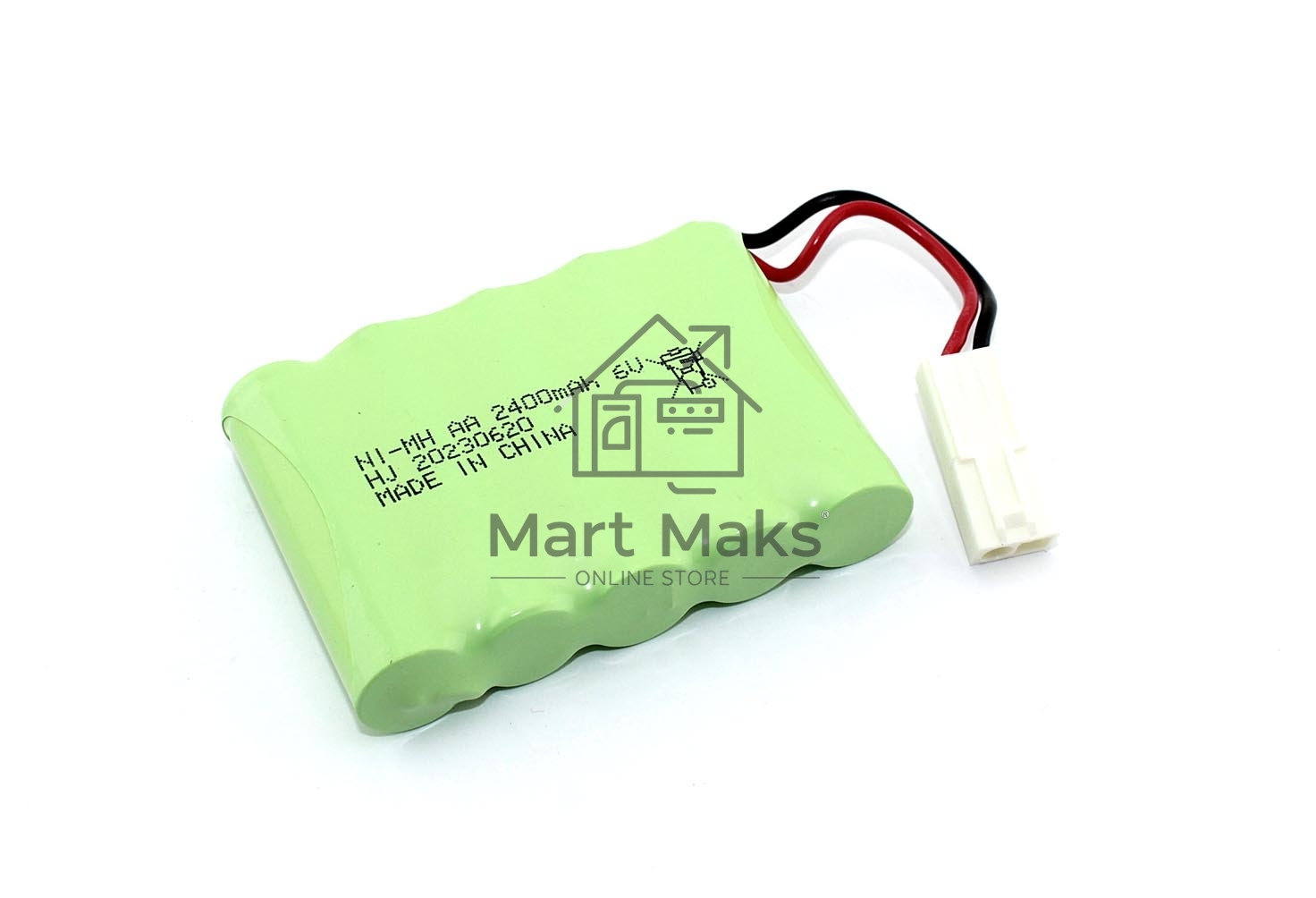 Аккумулятор Ni-Mh 6V 2400 mAh AA Flatpack разъем EL-2P