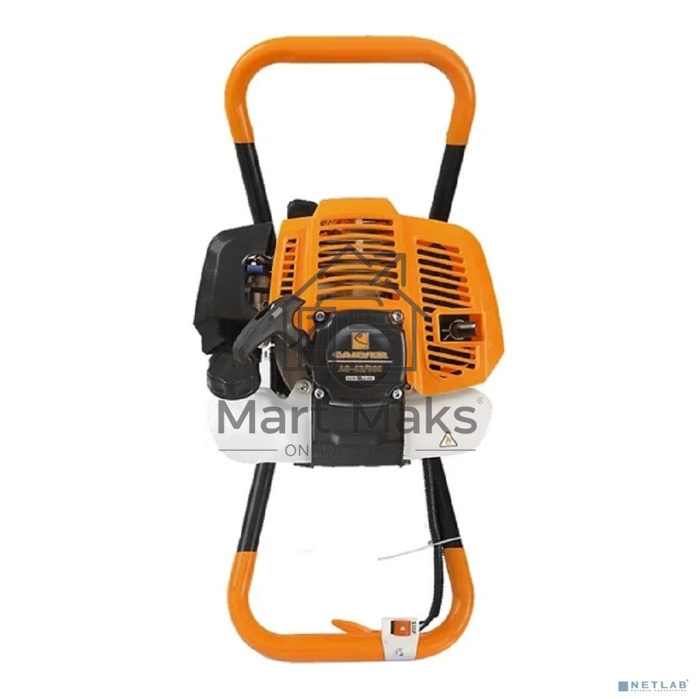 Мотобур Carver AG-43/000 бытовой 2-х такт. 1250Вт 1.7л.с. 43см3 6500об/мин (01.003.00038)