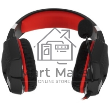 Гарнитура SmartBuy Rush Taipan чёрный-зеленый, проводная, USB, подсветка