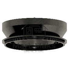 Насадка для корпуса светильника N8902 PBK черный полированный D85*H30mm Out25mm GX53