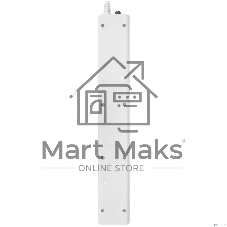 Фильтр-удлинитель Power Cube 3,0 м 6 розеток с заземлением (белый) 16А/3,5кВт/ Surge protector Power Cube 3,0 m 6 outlets (white) 16A / 3,5kVt