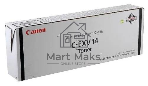 Картридж лазерный Canon C-EXV14 (0384B006) черный (8300 стр.) для Canon iR2016/2018/2020/2022/2025/2030/2318/2320 (1 туба 460 гр.)