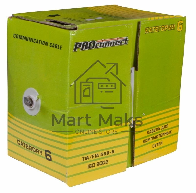 Кабель Proconnect (01-0147-3) Кабель FTP CAT6 4 пары (305м) 0.57 мм CCA