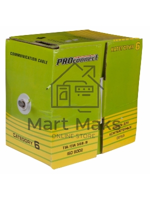 Кабель Proconnect (01-0147-3) Кабель FTP CAT6 4 пары (305м) 0.57 мм CCA