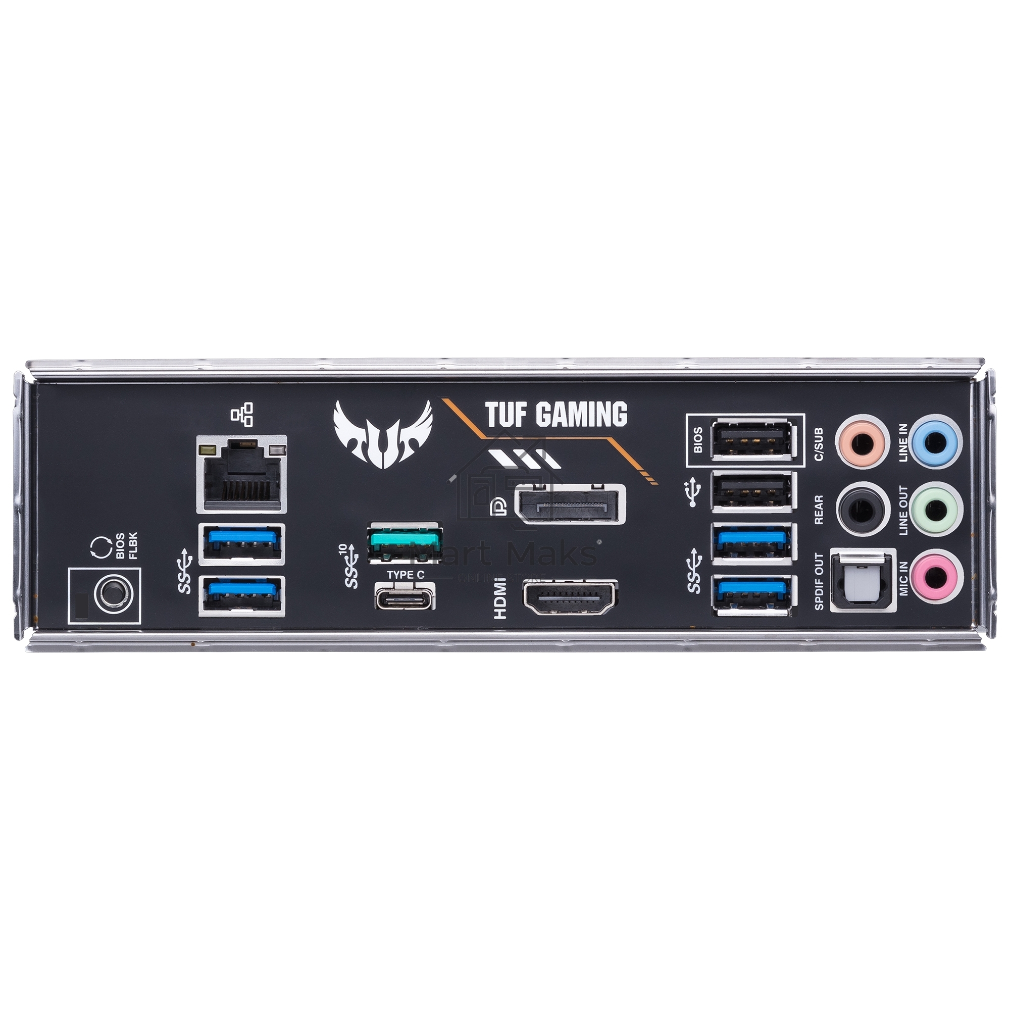 Материнская плата ASUS TUF GAMING B450-PLUS II, AM4, AMD B450, 4xDDR4, 6xSATA, 2xM.2, 1xPCI-E 3.0 x16, 1xPCI-E 2.0 x16, 3xPCI-E x1, 1xHDMI, 1xDP, 1x 1Gb LAN, 4xUSB 3.2 Gen 1, 1xUSB 3.2 Gen 2, 1xUSB-C 3.2 Gen 2, 5x3.5 мм, 7.1, ATX