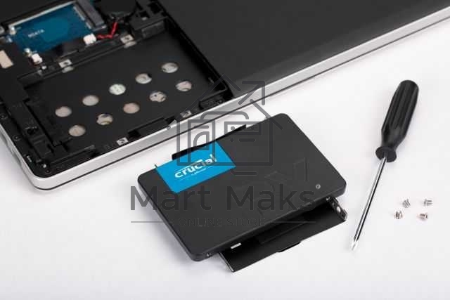 Накопитель SSD Crucial BX500, 1Tb, SATA III, 2.5