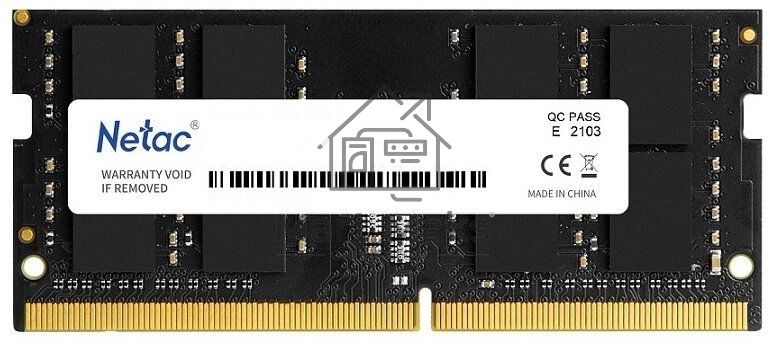Оперативная память NETAC Basic, DDR4, 8GB (1x8GB), 3200MHz, CL22, SO-DIMM