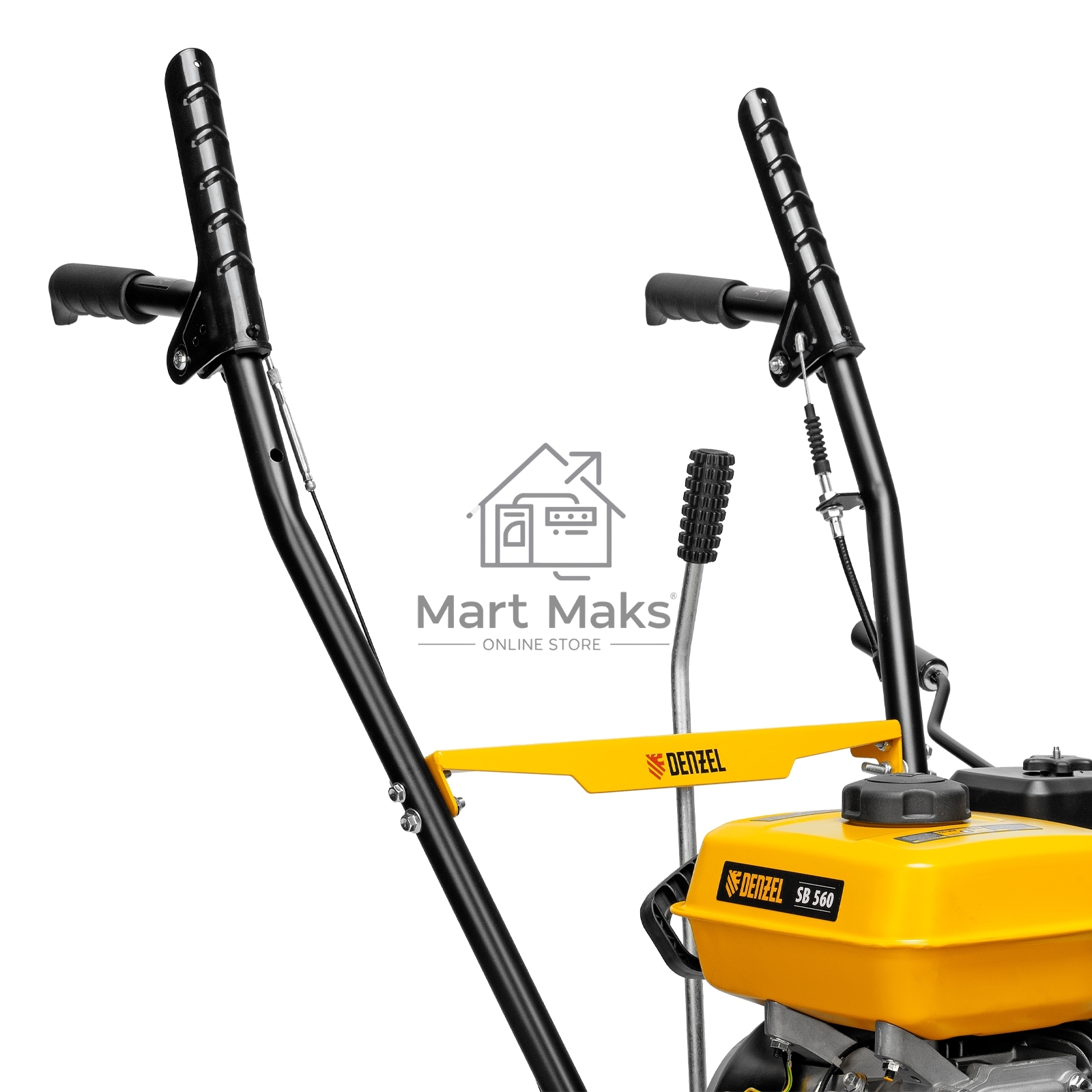 Бензиновая снегоуборочная машина SB 560, 212cc, ручной старт Denzel