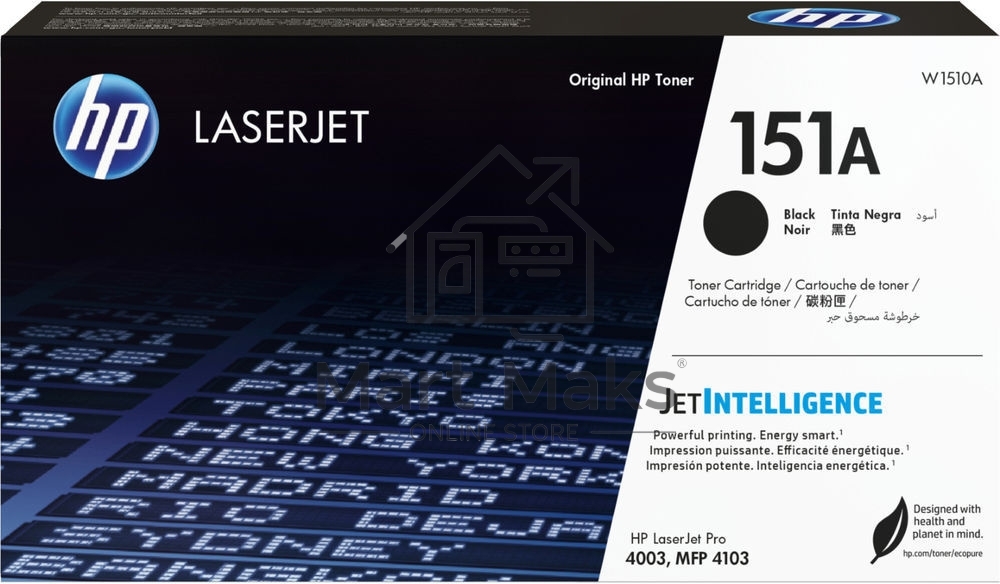 Картридж лазерный HP 151A W1510A черный (3050стр.) для HP HP LJ pro 4003, MFP 4103