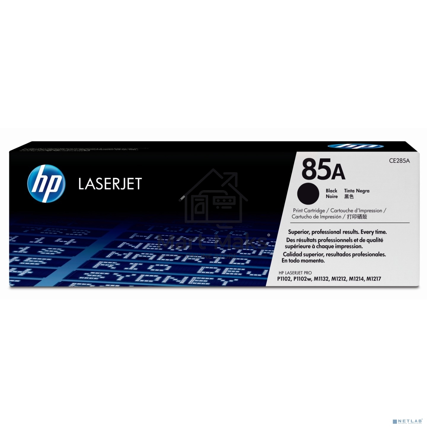 Картридж лазерный HP CE285A черный для LaserJet P1102/P1102w, M1132/M1212nf 1600 стр.
