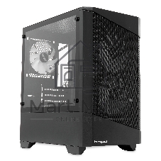 Компьютерный корпус HSPD M330, Mesh Mini-tower, черный, TG, 0.6 SPCC, 3x120mm ARGB mATX, mITX 175/330/160mm 2x2.5