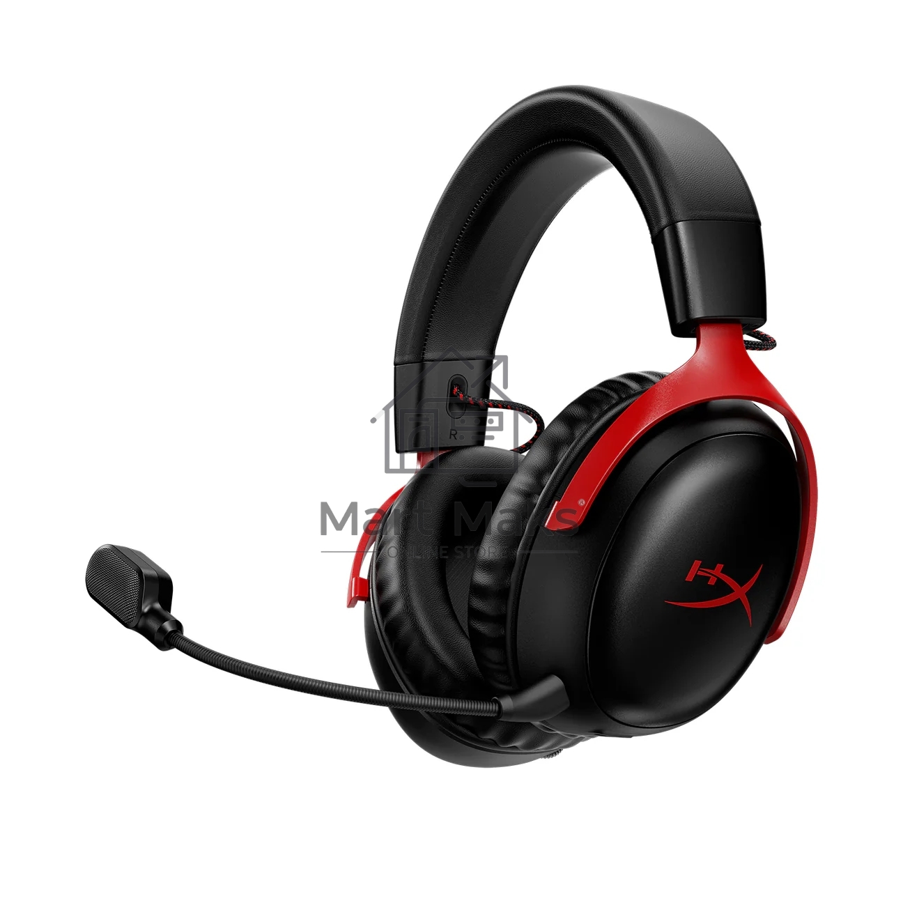 Наушники с микрофоном HyperX Cloud III черный/красный мониторные Radio оголовье (77Z46AA)