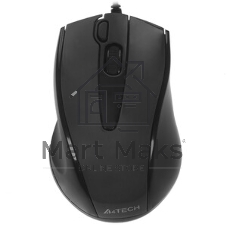 Мышь проводная A4Tech N-500FS черный, 1200 dpi, USB, кнопки - 4