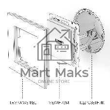 Розетка HDMI (черный матовый)