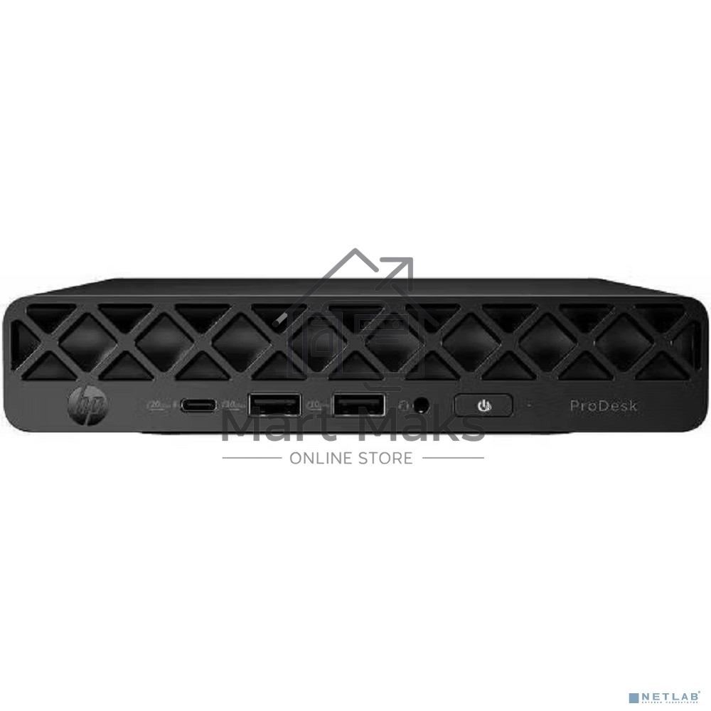 Персональный компьютер HP ProDesk 4 G1i Mini Intel Core Ultra 5 225T(2.5Ghz)/16384Mb/512SSDGb/noDVD/BT/WiFi/war 1y/DOS + USB mouse, En_kbd, 3pin, Intel® Wi-Fi 6E AX211 (2x2) and BT 5.3