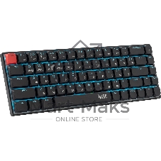Клавиатура Acer OKR400 гибридная, USB Type-A, Bluetooth, радиоканал, чёрный