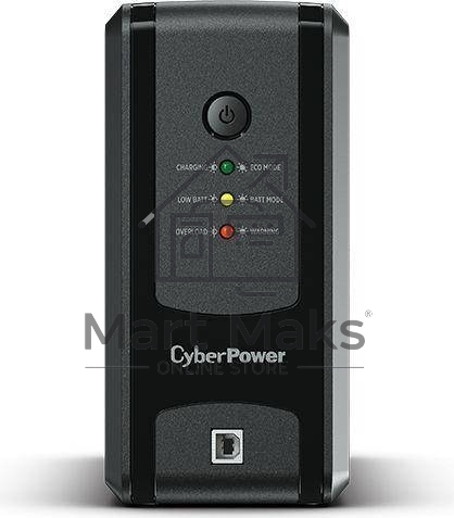 Источник бесперебойного питания CyberPower Line-Interactive UT650EIG, 650VA/360W USB/RJ11/45, (4 IEC С13)