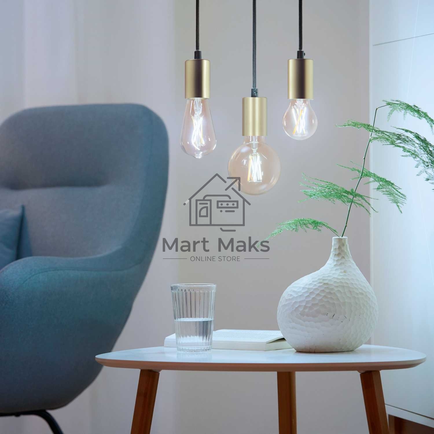 Лампа светодиодная WiZ Wi-Fi BLE50WST64E27920-50Amb1PF/6