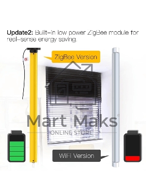 Привод MOES Motor ZC-AM25, Zigbee, DC 5В, 1600 мА