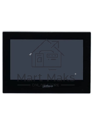 Видеодомофон IP 7 дюймовый, Dahua DHI-VTH2621G-P черный