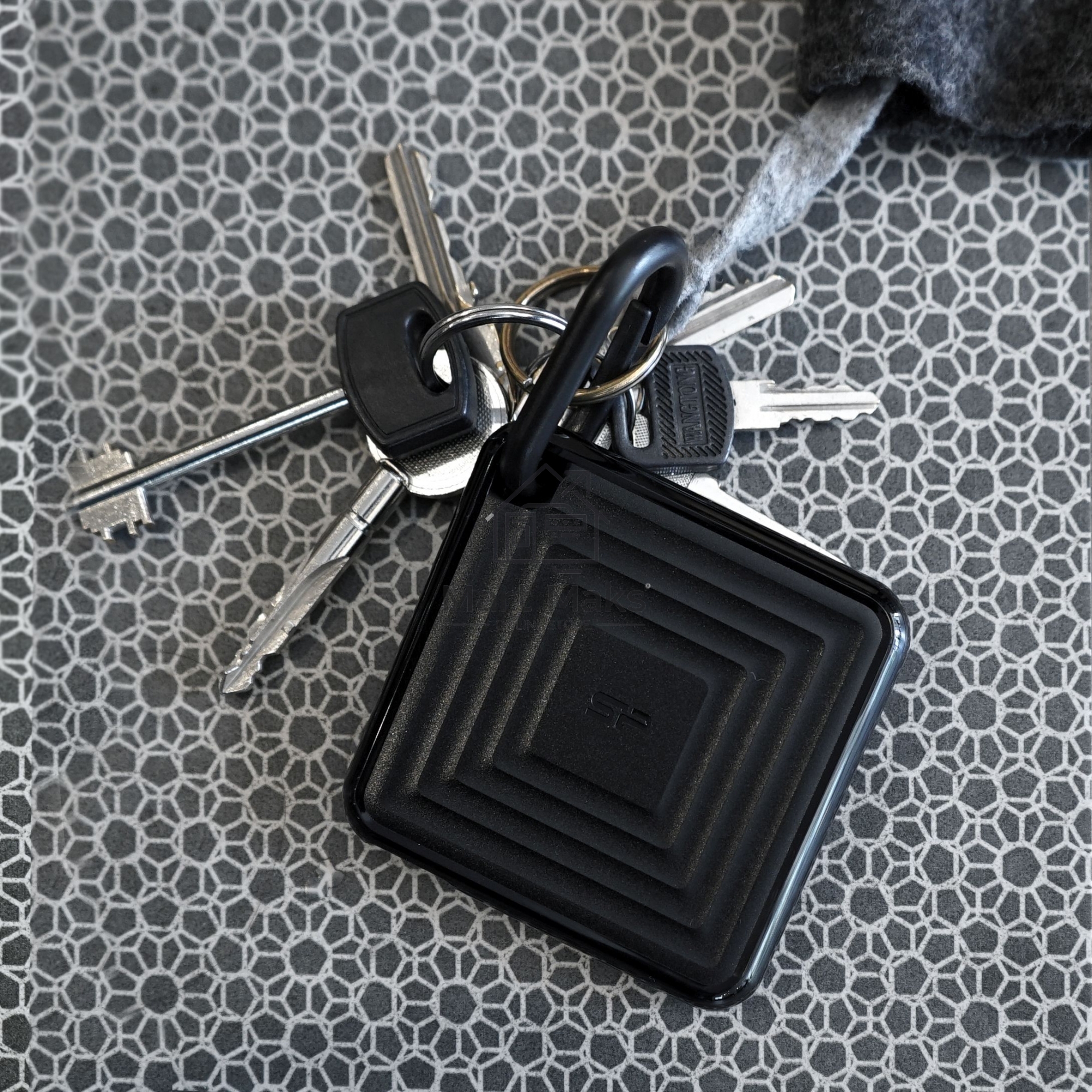 Внешний SSD 2TB Silicon Power PC60, External, USB 3.2 Type-C R/W - 540/500 MB/s черный