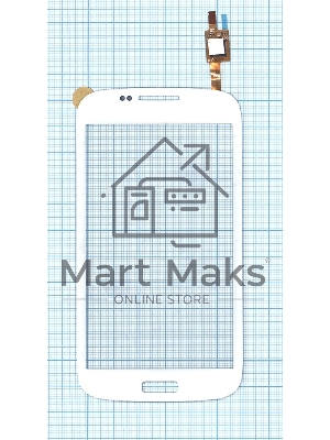 Сенсорное стекло (тачскрин) для Samsung Galaxy Core GT-I8260/8262, белое