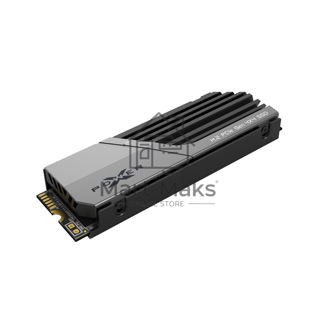 Накопитель SSD SiliconPower XS70, 1Tb, PCIe 4.0 x4, M.2 2280, NVMe, R/W 7300/6000, с радиатором