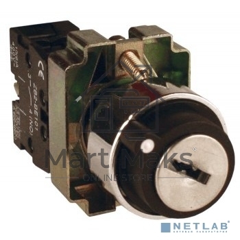 Переключатель BG21 2P с замком не возвратный NO EKF PROxima xb2-bg21 EKF