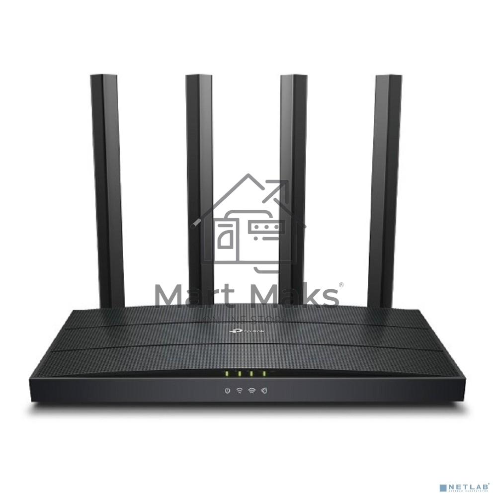 Роутер AX1500 Dual-Band Wi-Fi 6 RouterSPEED: 300 Mbps at 2.4 GHz + 1201Mbps at 5 GHzSPEC: 4× Antennas, 1GHz Dual Core CPU, 1× Gigabit WAN Port + 3× Gigabit LAN Ports, 1024-QAM, OFDMAFEATURE: Tether App, WPA3, Access Point Mode, IPv6 Supported, IPTV, Bea