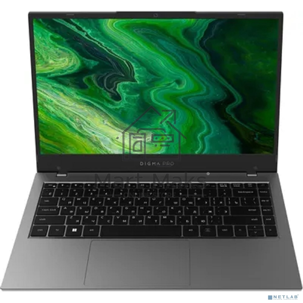 Ноутбук Digma Pro Fortis Core i3 1005G1 8Gb SSD512Gb Intel UHD Graphics 14.1