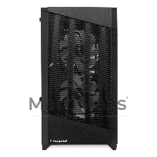 Компьютерный корпус HSPD M330, Mesh Mini-tower, черный, TG, 0.6 SPCC, 3x120mm ARGB mATX, mITX 175/330/160mm 2x2.5