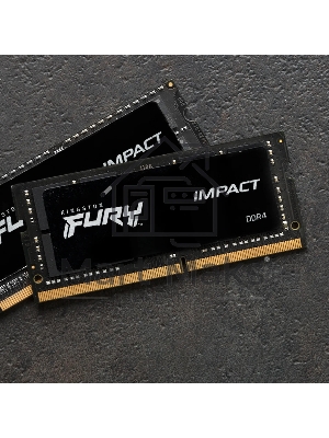 Оперативная память Kingston Fury Impact, DDR5, 32Gb (2x16Gb), 6000MHz, CL38, ECC SO-DIMM