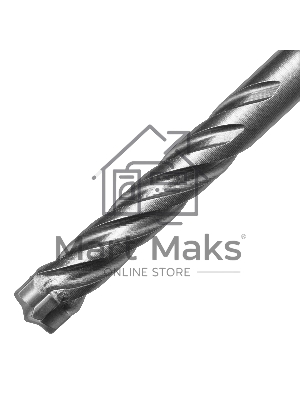 Бур по бетону Denzel цельная крестовая пластина, 8x215 мм, SDS PLUS