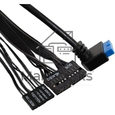 Компьютерный корпус Desktop ExeGate FL-102-TPS350 (mini-ITX, БП TPS350 с вент. 8см, 2*USB + 1*USB 3.0, аудио, черный)