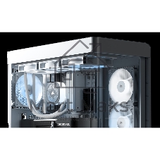 Корпус Corsair 4500X RS-R ARGB White, Midi-Tower, белый, 3 x 120 мм