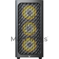 Компьютерный корпус Aerocool/Formula Air Mesh G3 черный без БП mATX 4x120мм 2x140мм 2xUSB 3.0 audio bott PSU