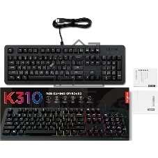 Клавиатура Lenovo Legion K310 проводная, USB Type-A, чёрный